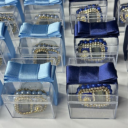 Hediye kutusunda taşlı zikirmatik