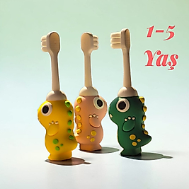 Smileyes Ultra Yumuşak Bebek Diş Fırçası - Pudra Pembe