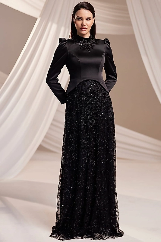 Burak Baran Liora Abiye Siyah