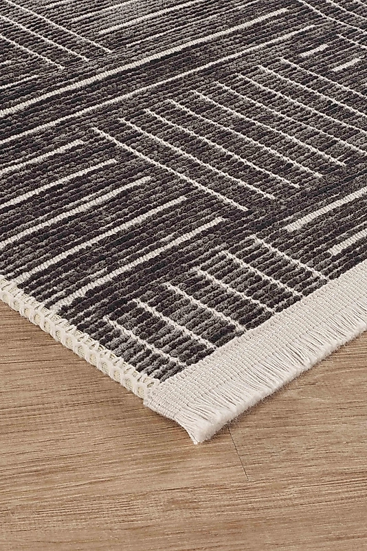 MODERN ŞÖNİL KİLİM  ANTRASİT NEW DESEN