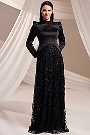 Burak Baran Liora Abiye Siyah