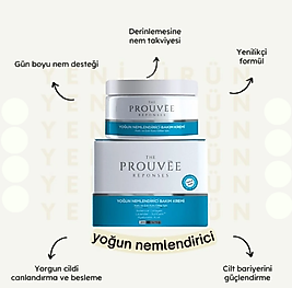 The Prouvee Reponses Yoğun Nemlendirici Bakım Kremi 200ML Collagen Ceramide Hyaluronik Asid Lavanta