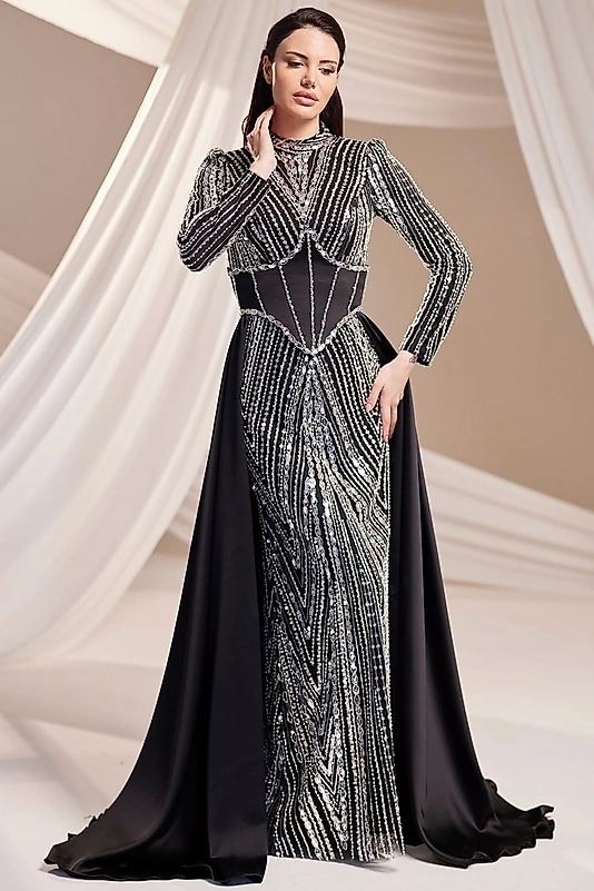 Burak Baran Royal Abiye Siyah