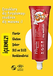 Bebek ve Çocuk Diş Macunu 35ml Çilek Aromalı