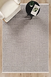 MODERN ŞÖNİL KİLİM  GRİ NEW DESEN