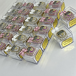 Hediye kutusunda taşlı zikirmatik