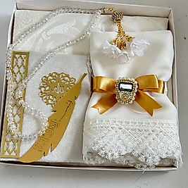 çeyizlik seccade seti hediyelik