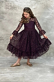 Dantelli Çocuk Abiye