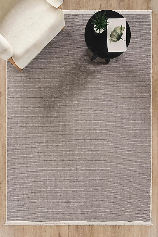 MODERN ŞÖNİL KİLİM  GRİ DÜZ