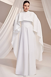 Bırak Baran Lina Abiye Beyaz