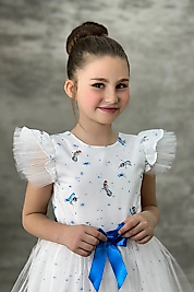 Beyaz Elsa Elbise Doğumgünü Parti Elbisesi