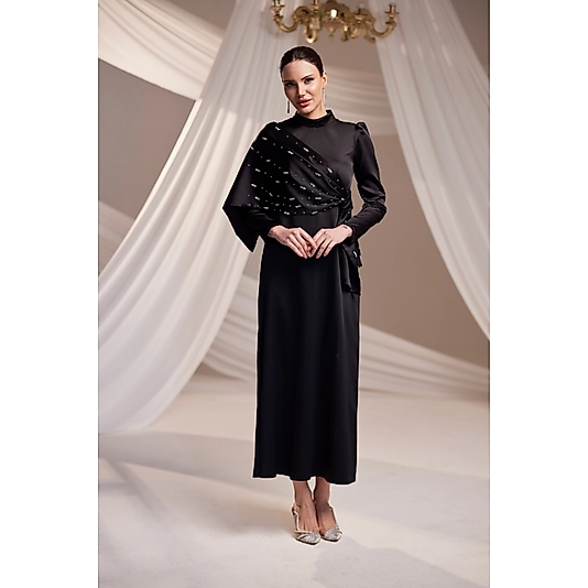 Burak Baran Dilara Abiye Siyah