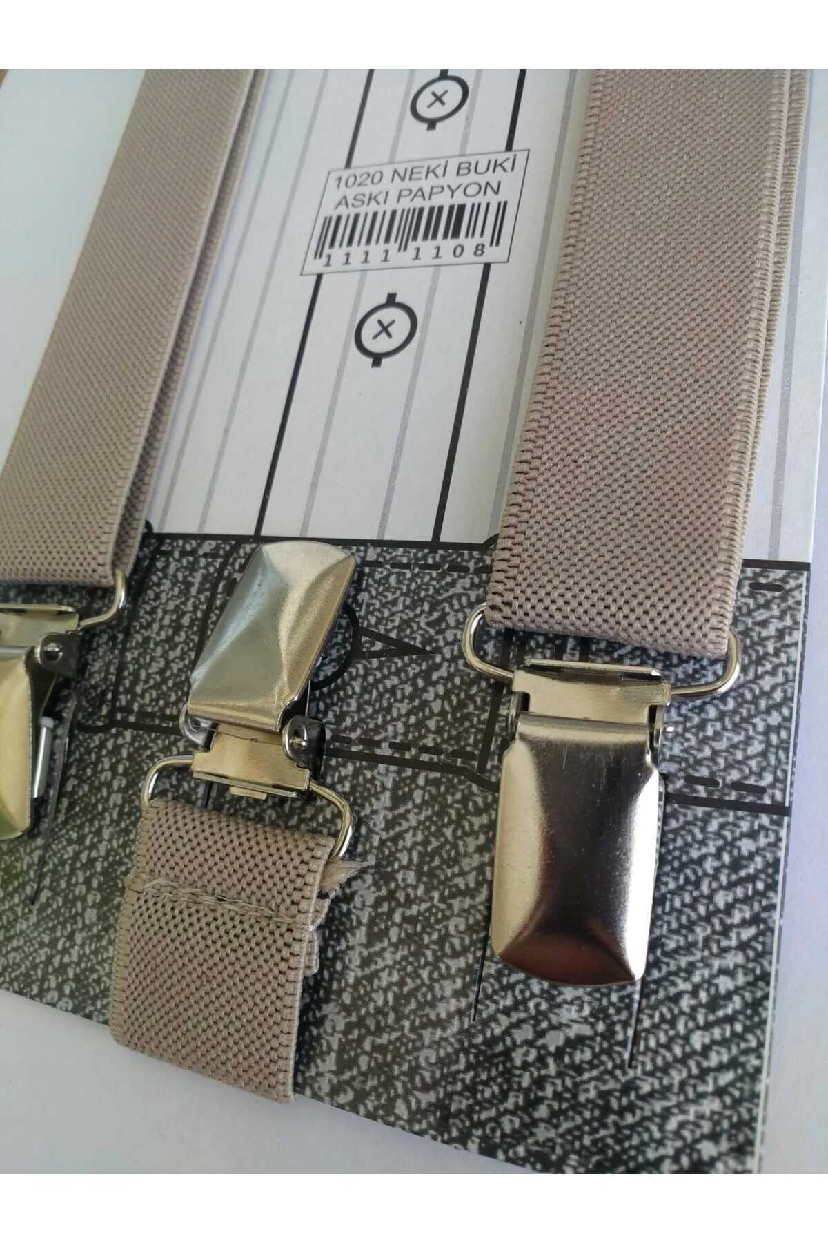 Çocuk Pudra Papyon Pantalon Askı Seti