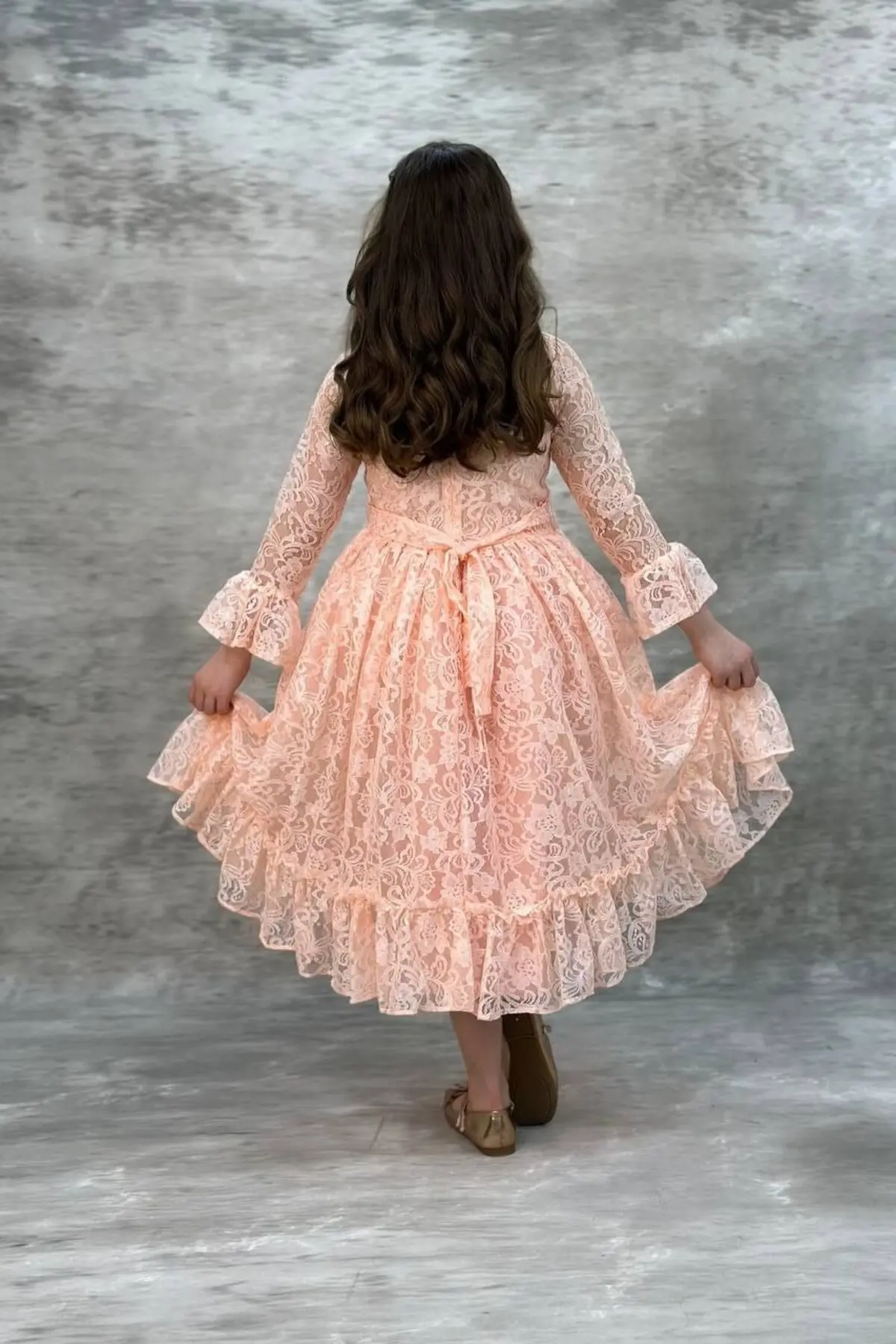 Dantelli Çocuk Abiye